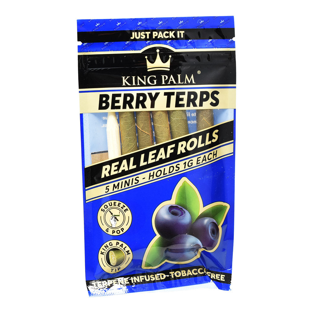 King Palm Wrap Pouches - 5pk / Mini 15pcs
