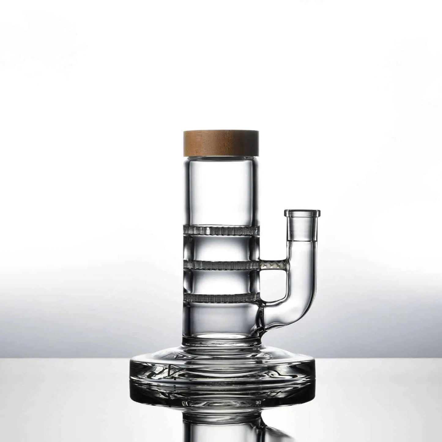 Vitae Glass T.H.C Bong - 16" (Triple Honey Comb)